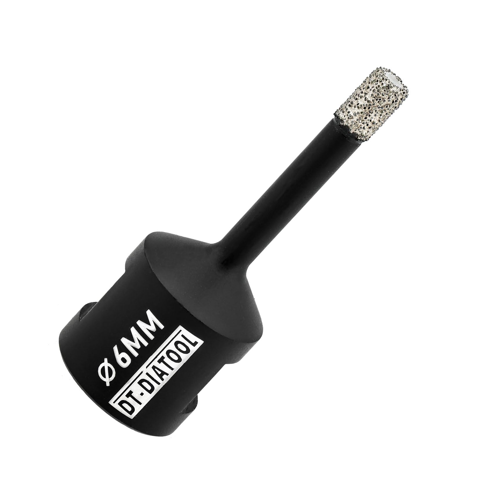 DT-DIATOOL Foret à Carrelage Diamanté 6mm 5 Pièces Scie Cloche Diamantée à Tige Triangulaire Pour Carrelage Porcelaine Céramique Marbre Granit Maçonnerie Pierre De Quartz