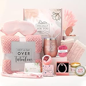 Gifts for Women Care Package with Tumbler Blanket Birthday Christmas Thanksgiving Easter Get Well Soon Self Care Cheer Up Thinking of You Gift Basket