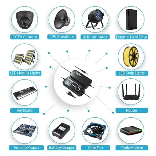 Convertidor de voltaje de 3V-12V para iluminación decorativa LED 4