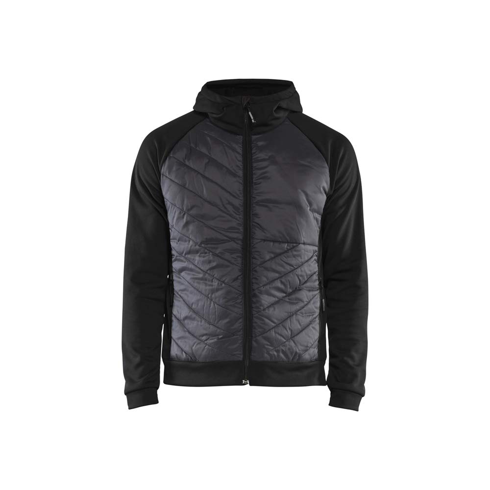 Blaklader 346325269998XL Hybrid Sweater, Schwarz/Dunkelgrau, Größe XL