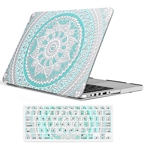iCasso MacBook Pro 13 inch Case, Plastic Hard Shell Case and Keyboard Cover