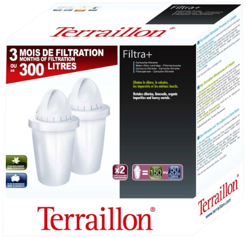 Terraillon 10386 Pack cartucce Filtra + 3 Mesi