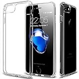 iPhone 7 Case, iPhone 7 Case Clear, ESR Soft TPU Bumper + Hard Clear Back Cover [Slim Fit] [Crystal Clear] [Scratch Resistant] Hybrid Case for 4.7 inches iPhone 7(Clear)