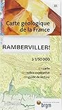  Carte géologique : Rambervillers