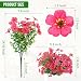 Powbrace Artificial Flowers Outdoor Fake Plants, Faux Silk Flowers Plastic Plants for Outdoors Indoor Outside Front Porch Hanging Planter Window Box Garden Home Spring Decoration, 14 Pack (Mix)
