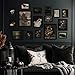 ANERZA 16 PCS Framed Dark Academia Room Decor, Gothic Home Decor, Moody Wall Art Prints for Bedroom, Gallery Wall Frame Set, Witchy Posters for Living Room Aesthetic, Halloween Dorm Collage Kit
