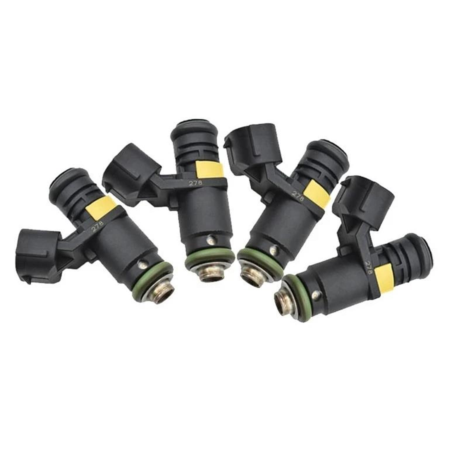 Giwidgiakk One Color Cafuel Petrol Injection Nozzles 036906031Ag For Vw For Caddy For Golf For Polo 1.4L 1Pcs 4Pcs Fuel Injector(4Pcs)