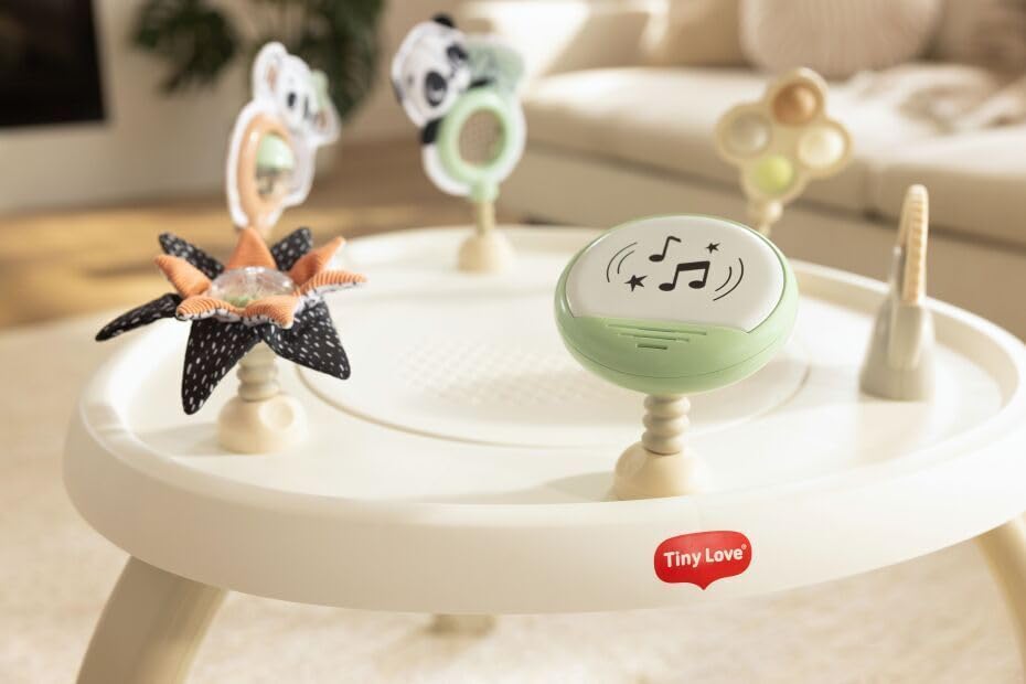 Tiny Love Centre d'activités Jump & Play 4 en 1, sauteur, table pour enfant, 28 activités
