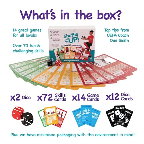 Shuffle Up SUGF Soccer Card Games - 70+ Fun & Active Skills Cards thumb #4