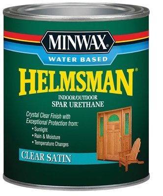 63052 Helmsman Satin Spar Urethane, 1 Quart by Minwax