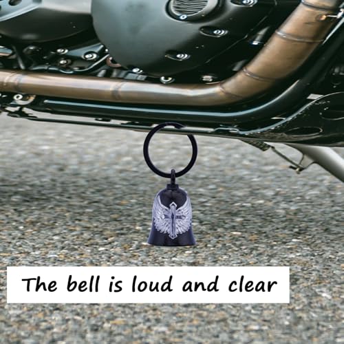 Image of Motorcycle Cross Bell - Key Chain Biker Bells Protect the Rider - Accessories