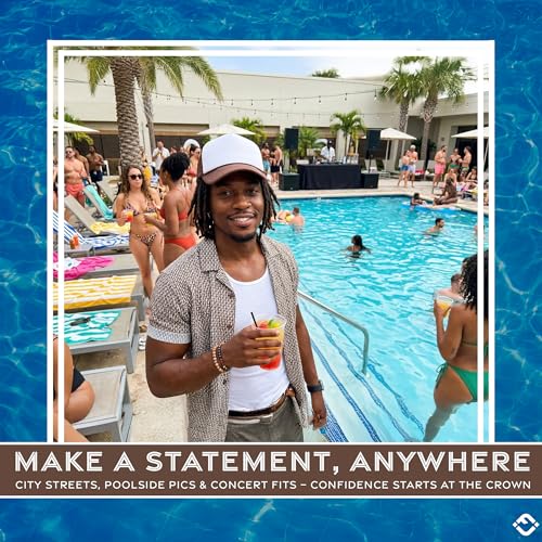 Image of Funky Junque Blank Mesh Foam Lightweight Snapback Trucker Hat | Lightweight Foam Trucker Hat with Breathable Mesh Back, Golf Beach and Street Style, Trendy Trucker Hats for Men