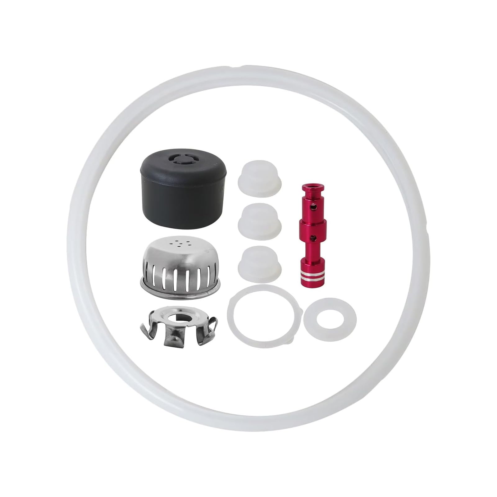 YROHGKPN Vents Valves and Silicone Gasket Set Suitable for 8QT Models Ensures Efficient Pressure Management Float Valves Set