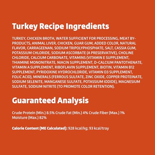 Amazon Brand - Wonder Bound Small Breed Wet Dog Food, Variety Pack (Grilled Chicken Flavor, Chicken & Liver Recipe, Turkey Recipe), Loaf in Gravy, 3.5 Ounce (Pack of 24)