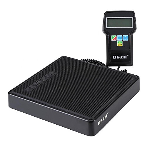 Escala de refrigeración electrónica con retroiluminación, carga de escalas, refrigeración electrónica de precisión, pesos de calibración, peso báscula calibración, 220 lb/100 kg