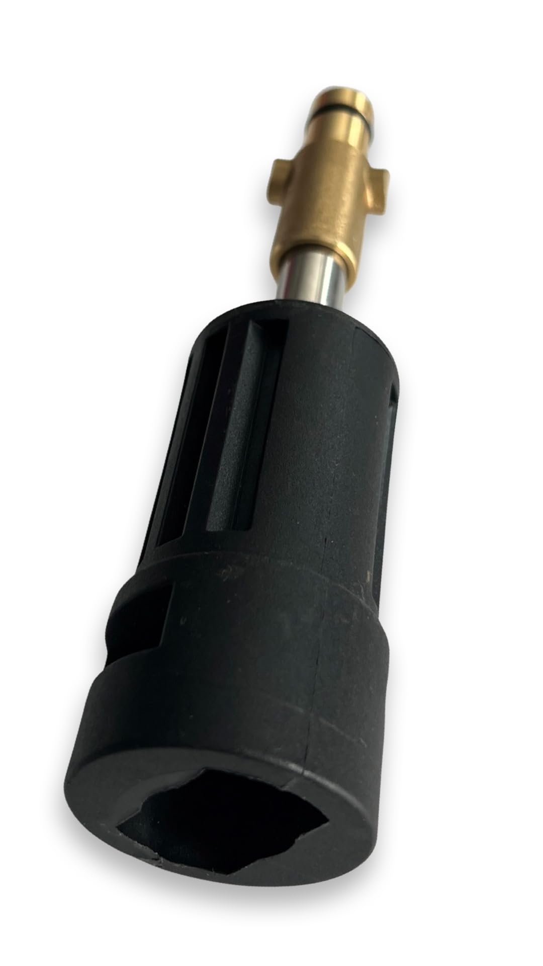 M&M Smartek adaptador alta presión compatible con Kärcher/Nilfisk | Adaptador robusto para sistemas de alta presión compatibles; comprobar rosca, conexión, junta, presión y equipo seguro.