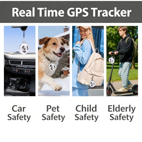GPS huisdierentracker Bluetooth 50-70m bereik, 12 maanden batterij, compatibel met Android en OSX, compact - Afbeelding 5