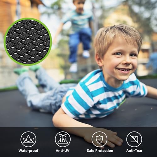 Image of SKOK Trampoline for Kids,400LBS Outdoor Trampoline with Net-ASTM Approved Trampoline for Children and Adults