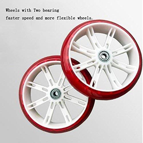 Einkaufstrolley auf Rädern Multifunktions-Einkaufswagen Klapptrolley Große Kapazität Leichter Trolley Rädern Push Cart… – Bild 5