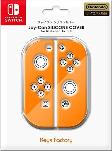 Amazon 任天堂ライセンス商品 Joy Con Silicone Cover For Nintendo Switch オレンジ ゲーム