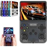 【BAIGER】R36S ゲーム 128GB レトロゲーム機｜ArkOS 2.0 Linux｜21,000種プリインストール｜PS1/FC対応 6時間駆動 軽量340gレトロブラストコンソール、レトロブラスト21000コンソール、インフィニティゲーマーレトロボーイ、レトロボーイゲームハンドヘルド、3.5インチHd IPSディスプレイ (1)