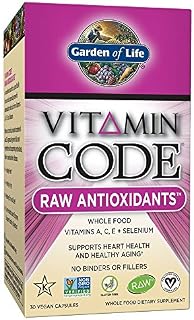 Garden of Life Antioxidant - Vitamin Code Raw Whole Food Vitamin Supplement