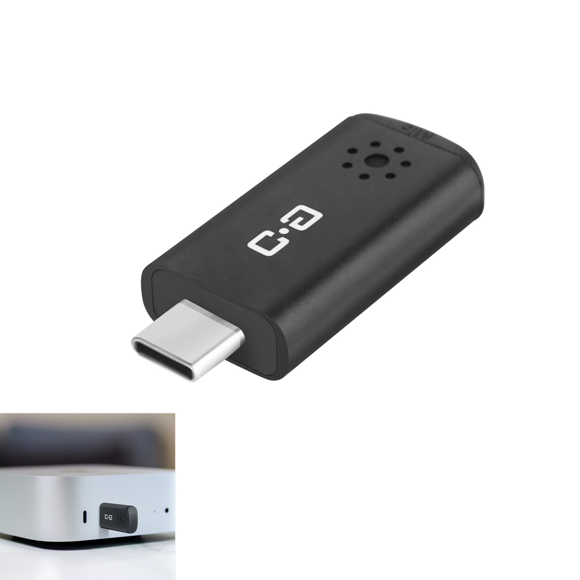 DUNGZDUZ USB C Mini Microphone for Mac mini M4/M4 Pro & MacBook