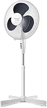 Taurus Greco 16C Cross Floor Fan with Non-Slip Feet and Automatic Oscillation System 3 Handles/40cm Diameter, 3 Speeds - Multi-Colour