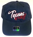 Reebok NFL Damen Fan Gear Team Farbe Slouch verstellbar Hat – eq58 W, Houston Texans, eine Größe passend für alle