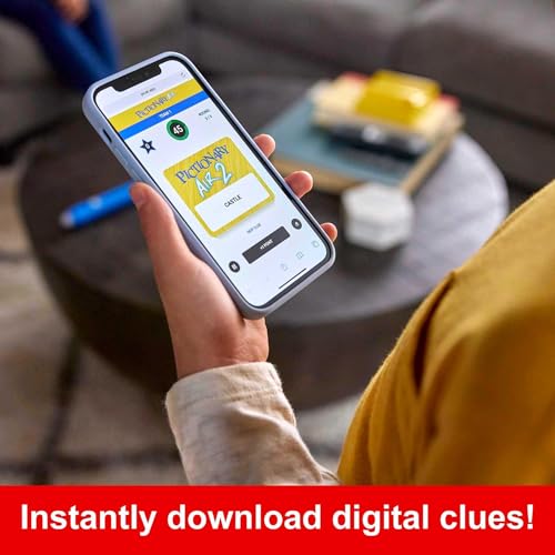 Image of Pictionary Air 2 Game for Kids, Adults, Family and Game Night, Award-Winning Air-Drawing Family Game, Draw in The Air and See it On Screen​​​