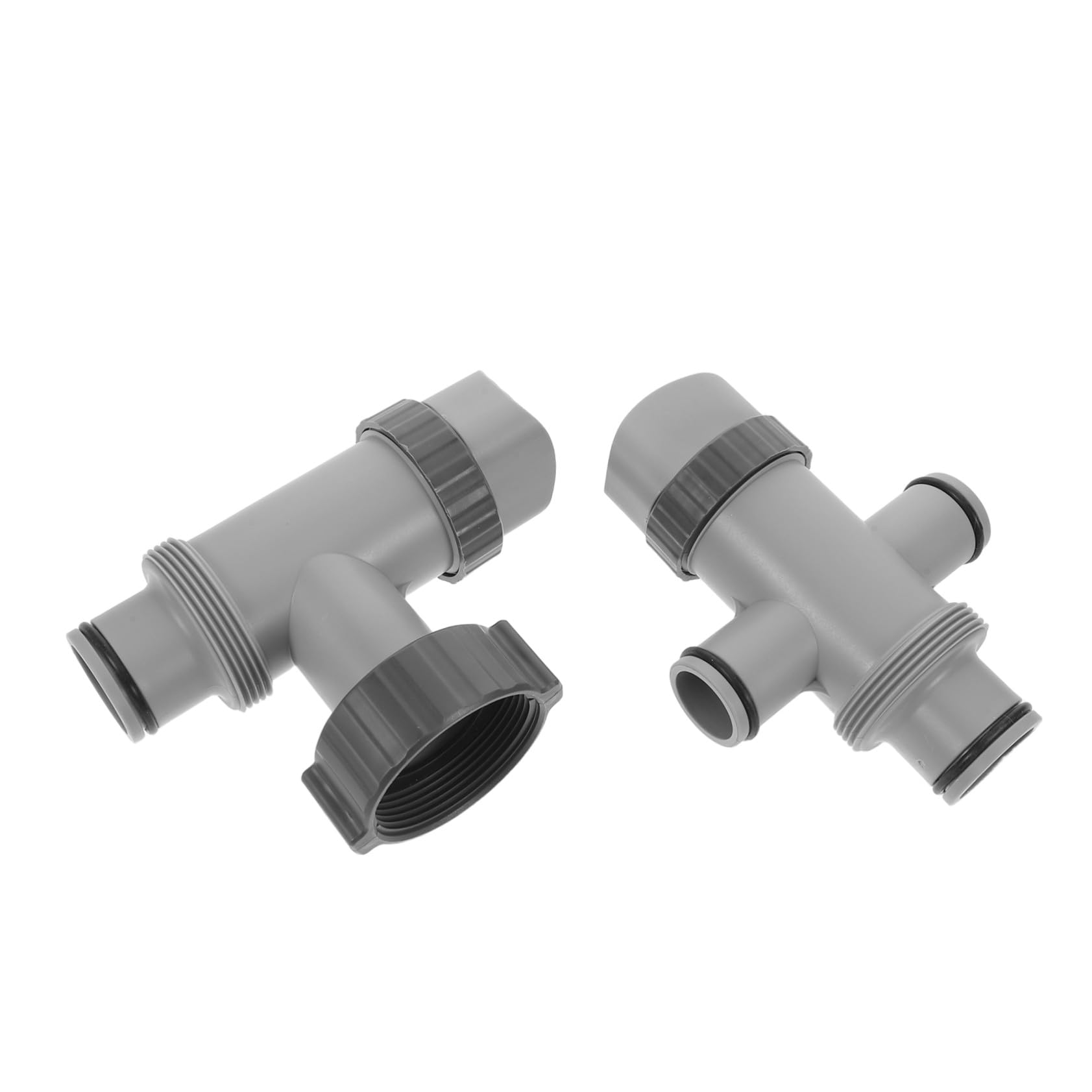 BESPORTBLE Válvula de Émbolo 1.25/1.5 Manguera de Piscina 1 Juego | Pp y Fibra Sintética, Tubo Doble Dividido, Compatibilidad, para Bomba Filtrante y Piscina Elevada