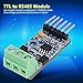 MCU TTL to RS485 Module - HighSpeed Bidirectional Converter for MCU Development - Supports Up to 128 Devices for Industrial Automation