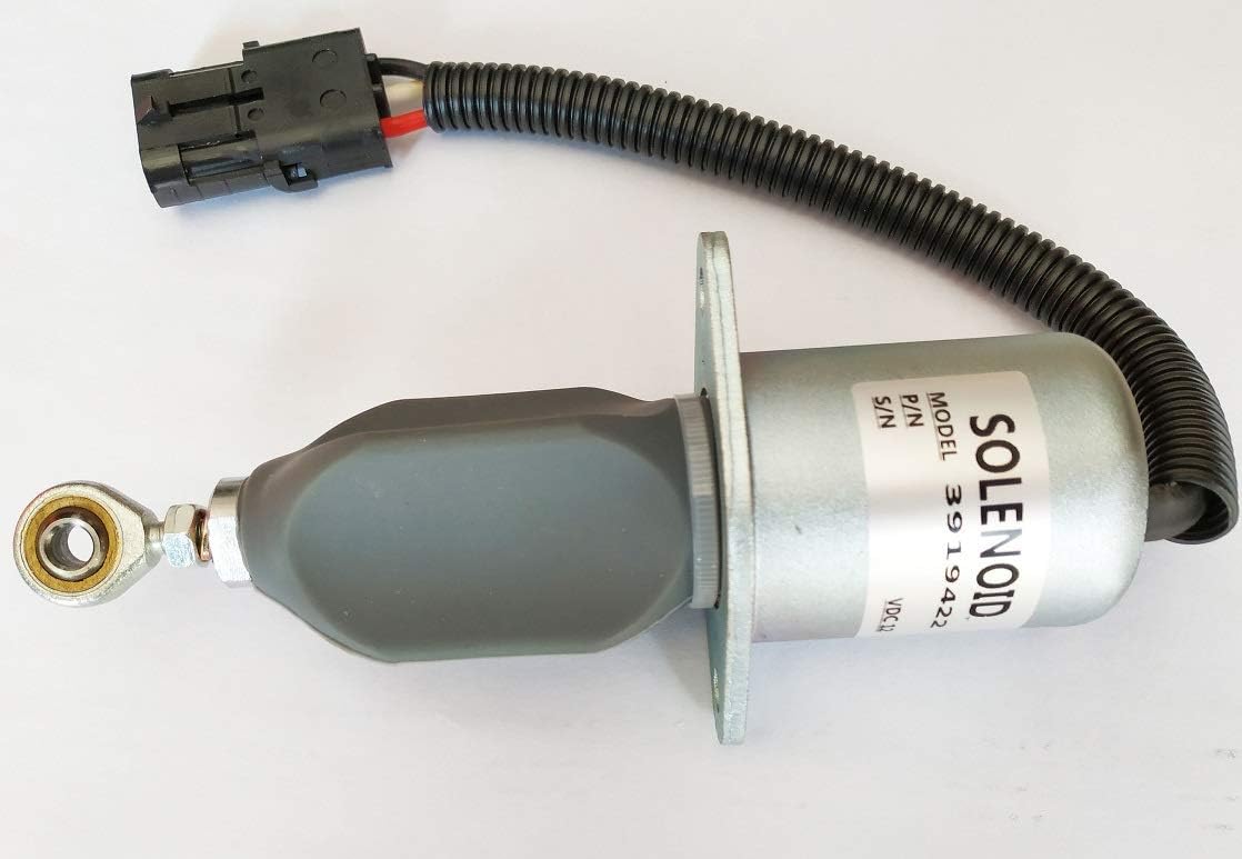 Blueview 12V Shutoff Solenoid Valve,Stop solenoid 3919422 For Yanmar