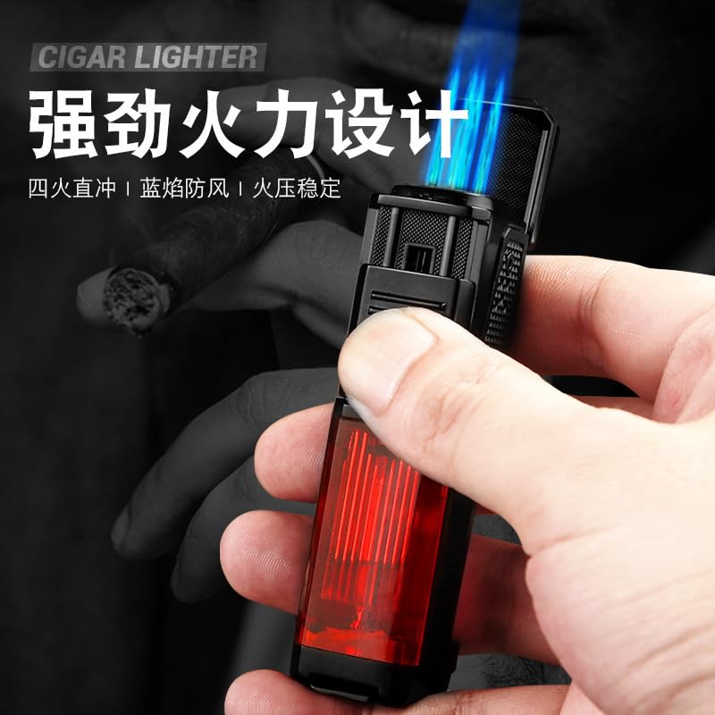 Encendedor Kelong para cigarros con llama turbo miniatura 3