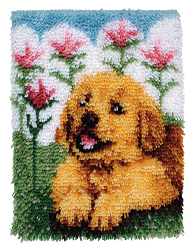 Image of Wonderart Latch Hook Yarn, Flower Pup