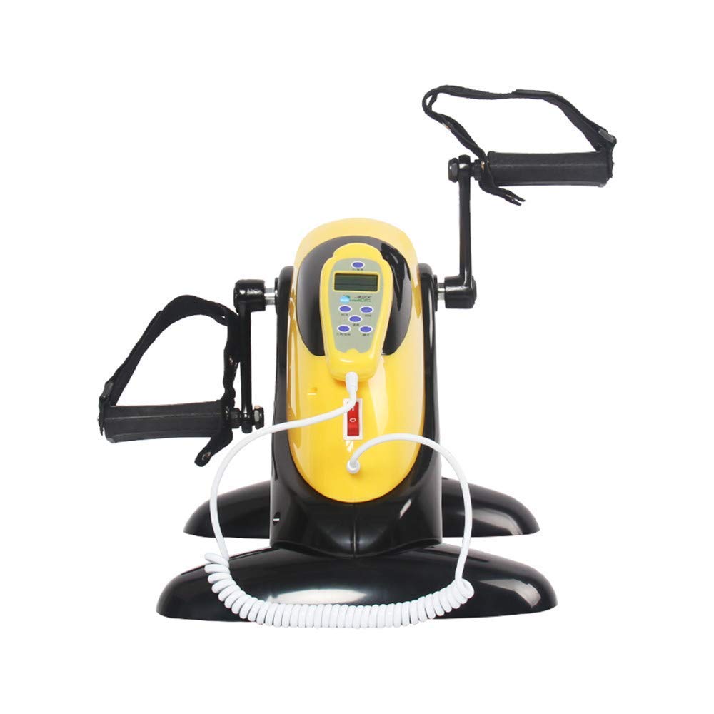 Bicicleta estática eléctrica motorizada para ejercicios/ejercicio de pedales, vendedor ambulante de recuperación de piernas y rodillas, brazos y manos, equipo de rehabilitación de ejercicios ajustable