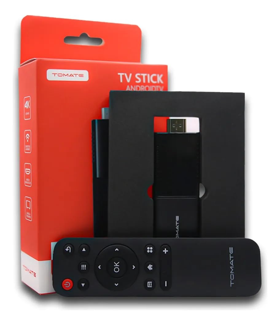 TVBOX Android TV Stick VOD視聴等 TV Stick Tv Box Android 4K Ultra HD, 2GB RAM, 16GB, Wi-Fi Dual