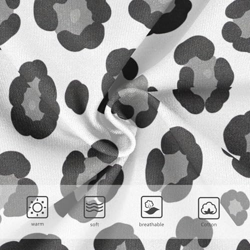 Toddler Underwear Floral 2t Cotton Girl Panties Cute Artistic Briefs Undies Kids Black Grey Leopard Spots White3