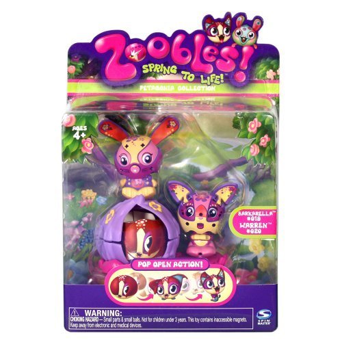 Buy Zoobles Twobles Dog & Bunny with Happitat Online at Low Prices in