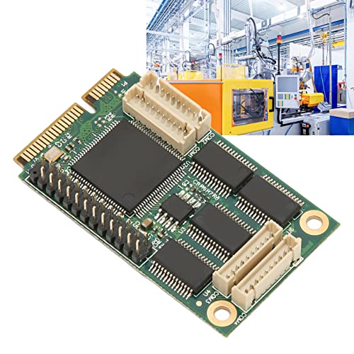 Septpenta Tarjeta Controladora Mini PCIE Ch384l, 24 Puertos Serie 8 MBps, 4S1p Multi I O Industrial Com1 Ltp1 Puerto para Expansión de Puerto Serie RS232 de Bus Pequeño, Compatible con Windows - imagen 5