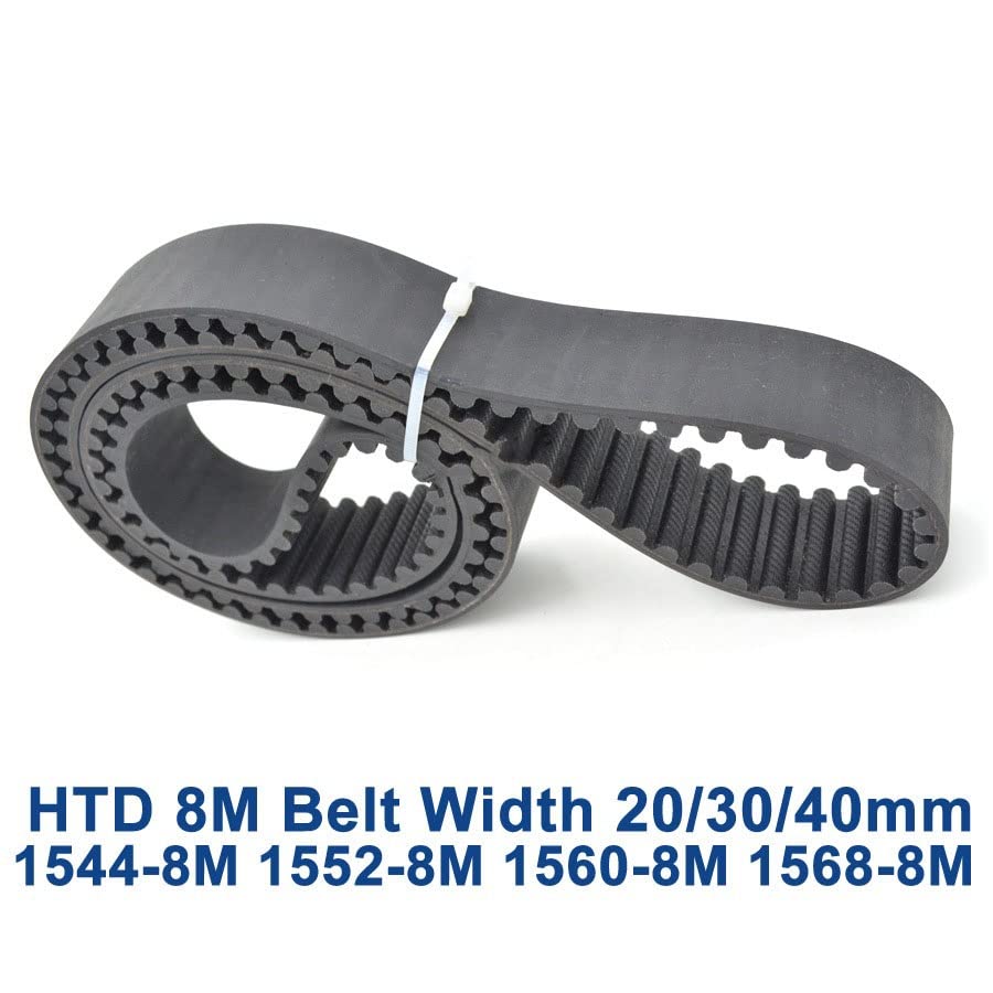 Courroie Synchrone HTD 8M – Longueur 1568mm, 196 Dents, Largeur 40mm, Pour Machines CNC, Imprimantes 3D - 4