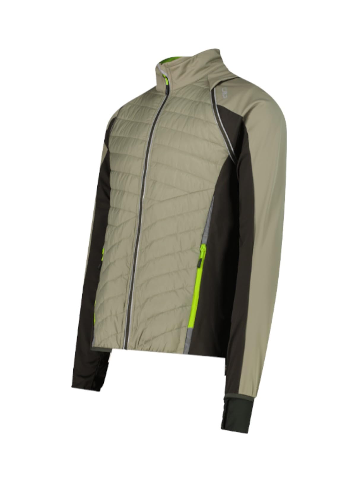 CMP MAN JACKET WITH DETACHABLE SLEEVES SAGE-PINE