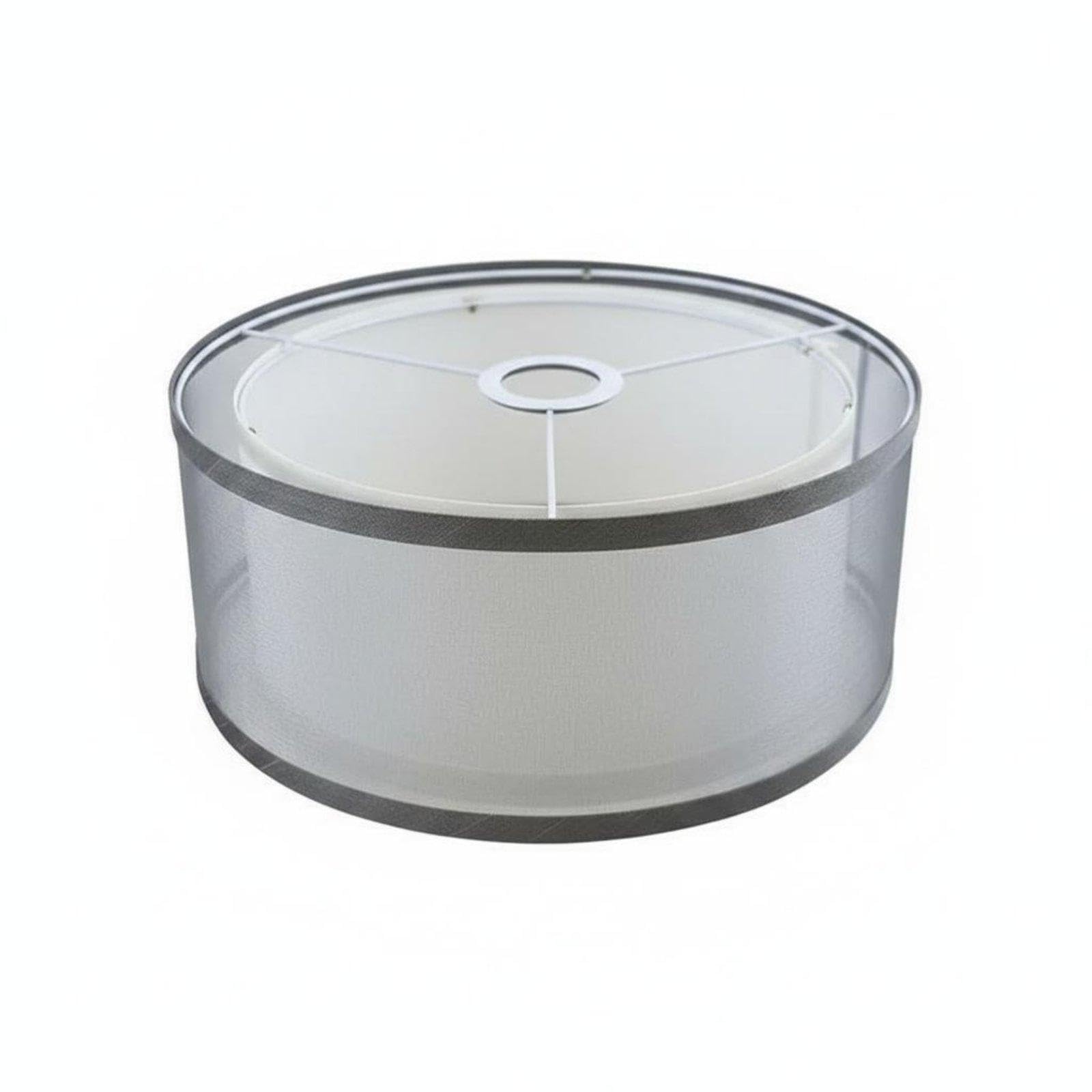 Cylindrical Lampshade Factory Direct Double Layer Lampshade Cloth Lamp Shade-image-18