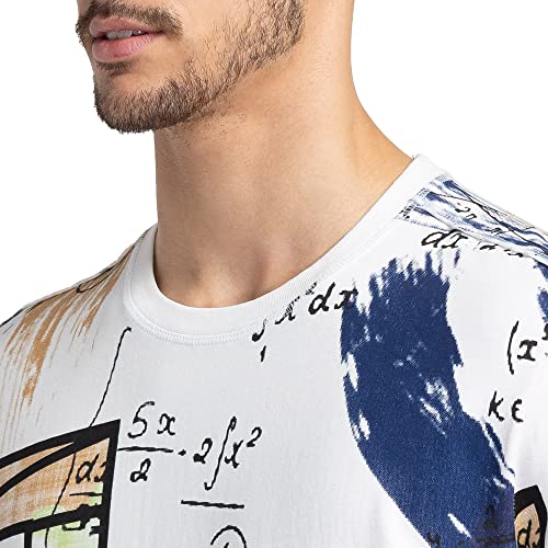 Image of Being Human Black Regular Fit Round Neck Men's T-Shirt Clothing