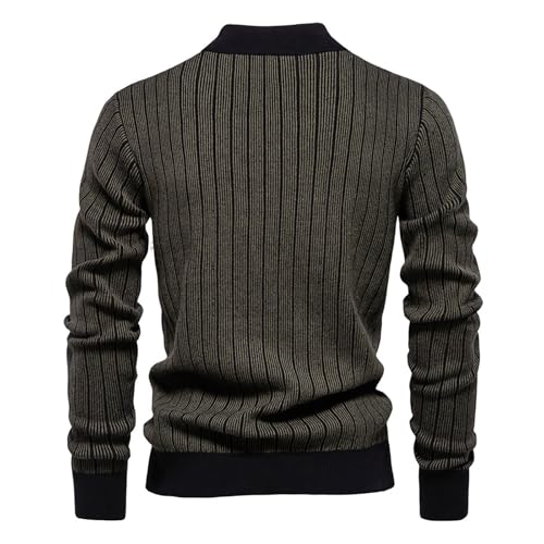 Dgoopd Striped Sweater Men Round Neck Pullover Sweater Casual Long Sleeve Sweaters Warm Winter Tops Fashion Outwear4