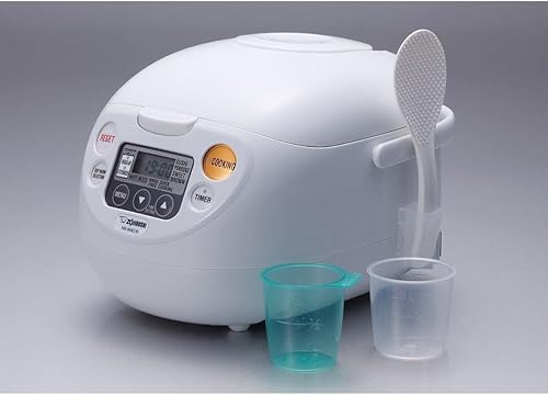 Miniatura 5 de Zojirushi Micom - Olla arrocera y calentador (10 tazasblanco frío) paquete con cuenco de lavado de arroz y cuchara de bambú (3 artículos)