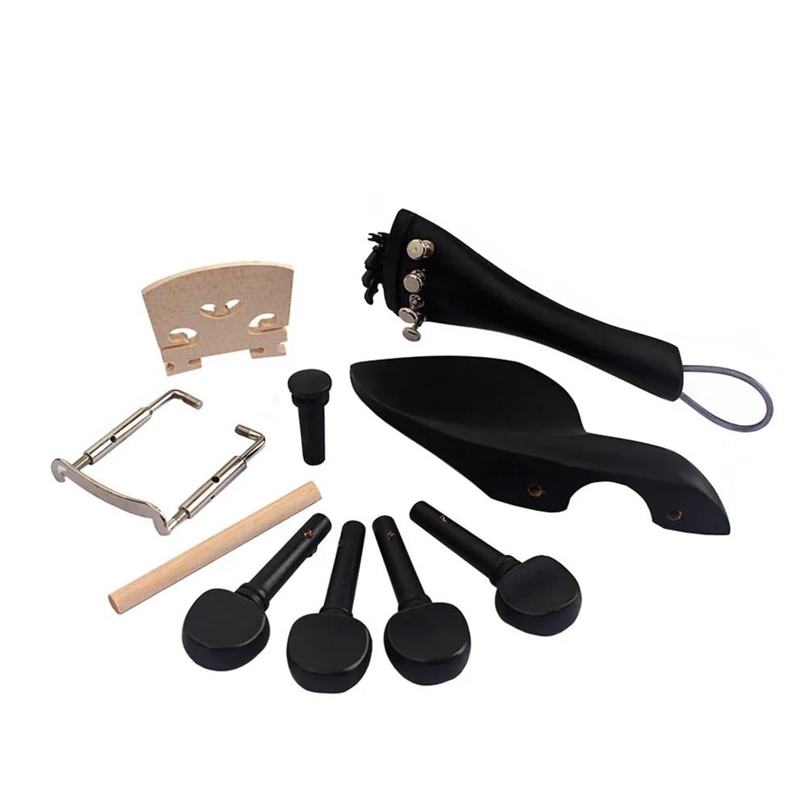 Accessori Per Violino Kit Di Strumenti Per Violino Parti Cordiera Ebano Strumenti Musicali Accessori Accordatori