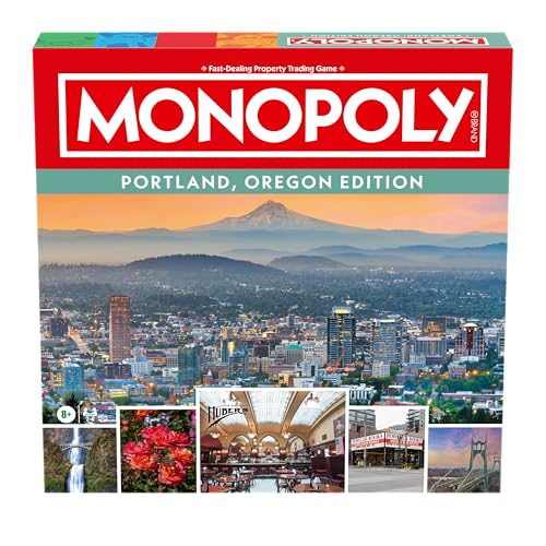Monopoly Portland, OR Edition para 2-6 jugadores miniatura 2