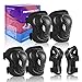 Protecciones Patines Niños, Juego Protectores Rodilleras Coderas Muñeca Muñequeras Infantiles para Skate Bicicleta Patinaje Ciclismo Monopatín Escalada Esqui Scooter Seguridad Deportiva