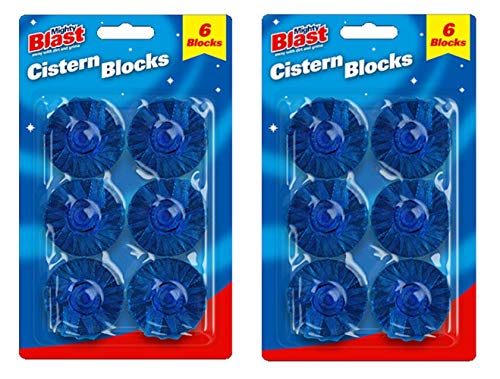 Bathroom Toilet Cistern Blue Freshener Tablets